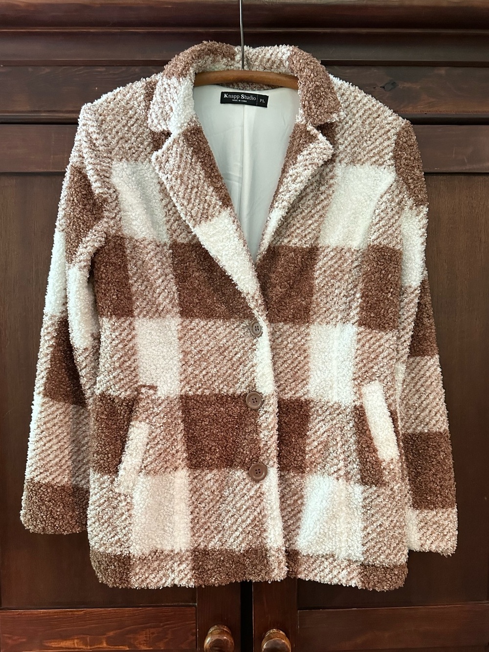 Knapp Studio • women’s fuzzy coat • jacket
